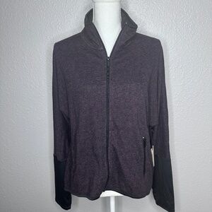 NWT purple fleece Jacket‎ Warrior by danica patrick